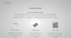 Desktop Screenshot of borik.net